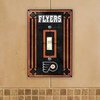 Philadelphia Flyers Art Glass Switch Plate