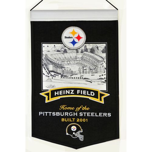 Pittsburgh Steelers Heinz Field Wool 15" x 20" Commemorative Banner