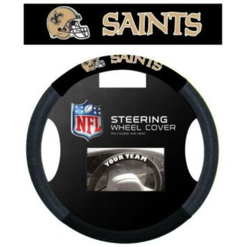 New Orleans Saints Steering Wheel Cover