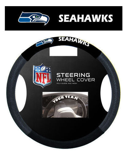 Seattle Seahawks Steering Wheel Cover