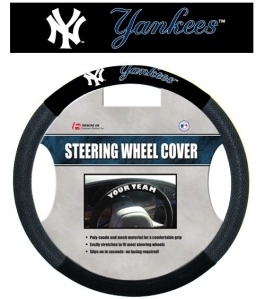 New York Yankees Steering Wheel Cover