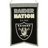 Oakland Raiders Wool 14" x 22" Nations Banner