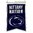 Penn State Nittany Lions Wool 14" x 22" Nations Banner