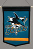 San Jose Sharks Wool 18" x 12" Traditions Banner