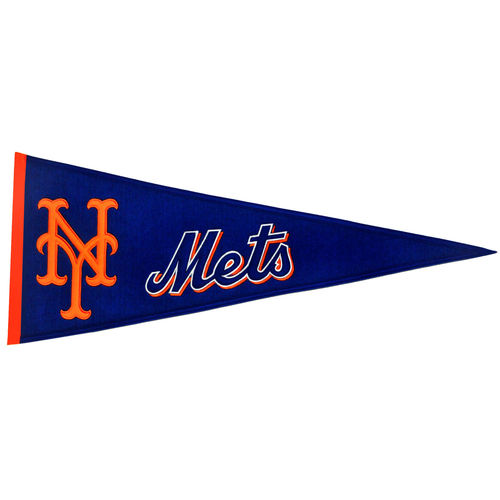 New York Mets Wool 32" x 13" Traditions Pennant