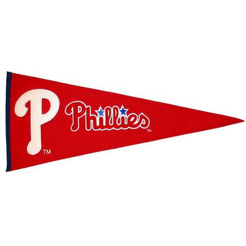 Philadelphia Phillies Wool 32" x 13" Traditions Pennant