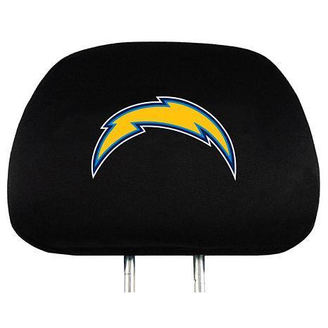 San Diego Chargers Head Rest Cover