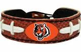Cincinnati Bengals Game Day Leather Bracelet