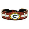 Green Bay Packers Game Day Leather Bracelet