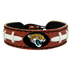 Jacksonville Jaguars Game Day Leather Bracelet