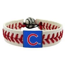 Chicago Cubs Game Day Leather Bracelet