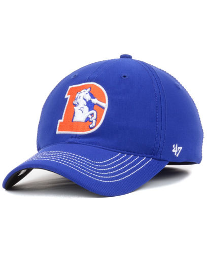 Denver Broncos Stretch Fit 47 Brand Hat Vintage
