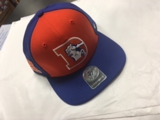 Denver Broncos Adjustable Flat Brim 47 Brand Hat Vintage