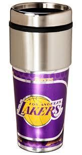 LA Lakers Stainless Steel Travel Mug