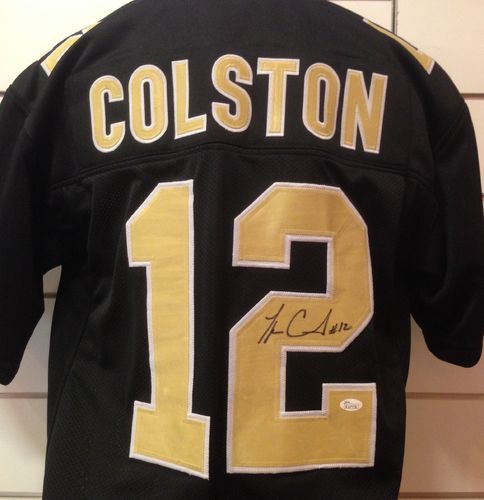 Marques Colston Signed Saints Jersey #12