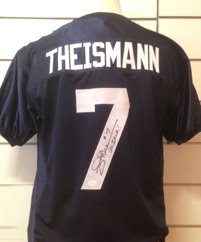 Joe Theismann Signed Notre Dame Jersey #7