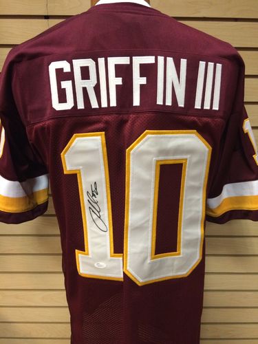 Robert Griffin III Autographed Washington Redskins Jersey #10