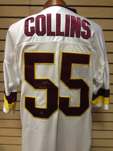 Andre Collins Autographed Washington Redskins Jersey #55