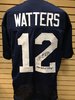 Ricky Watters Autographed Notre Dame Fighting Irish Jersey #12