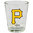 Pittsburgh Pirates 2 oz Collector Shot Glass Clear