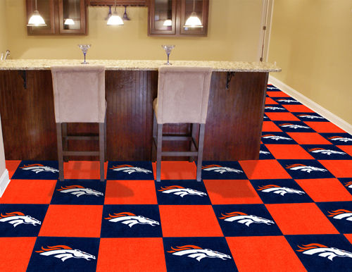 Denver Broncos Carpet Tiles