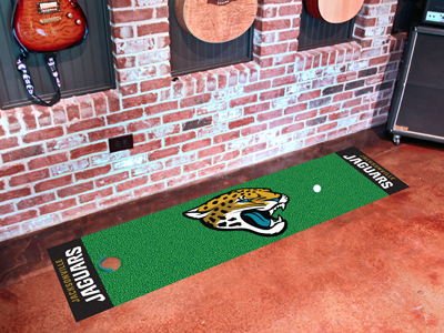 Jacksonville Jaguars Golf Putting Mat