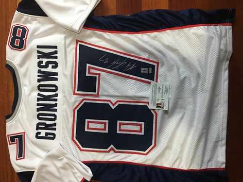 Rob Gronkowski New England Patriots Autograph Jersey