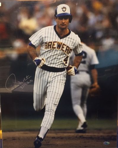 Milwaukee Brewers Paul Molitor Autograph 16x20 Photo