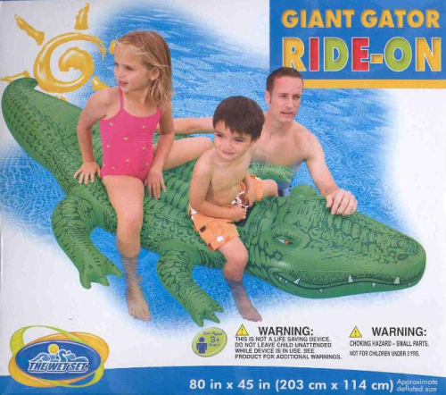 Giant Gator Ride-on