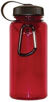 Red Carabiner Bottle .75 Liter