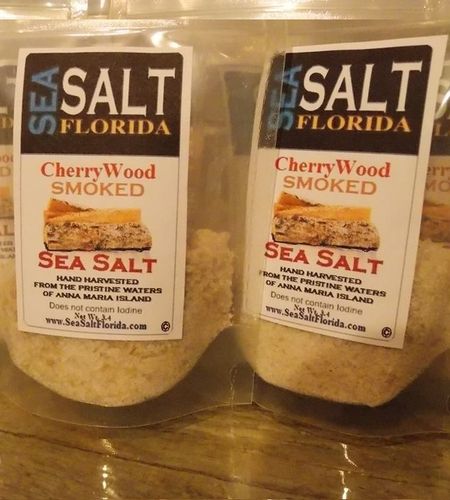 Anna Maria Cherry Wood Smoked Organic Sea Salt (2.6 oz)