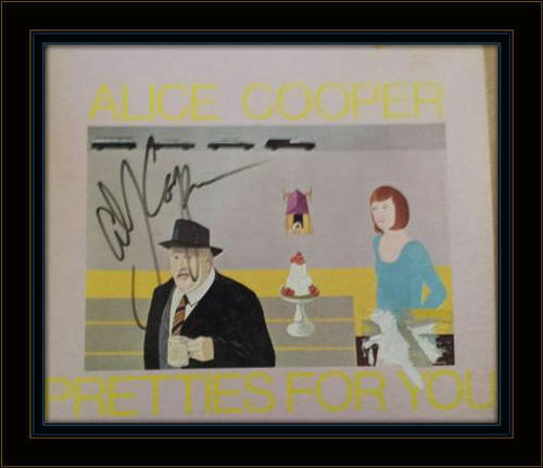 Alice Cooper Authentic Album Autograph with COA