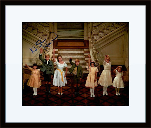 Framed Nicholas Hammond Sound of Music Authentic Autograph with COA