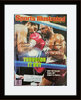Framed Roberto Duran Marvin Hagler Autographed Magazine Cover COA