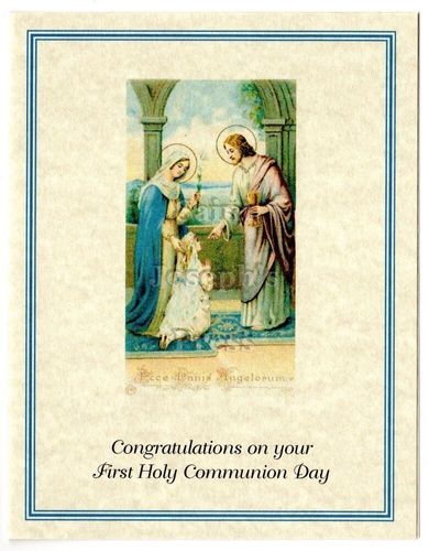 First Communion Congratulations Card #4