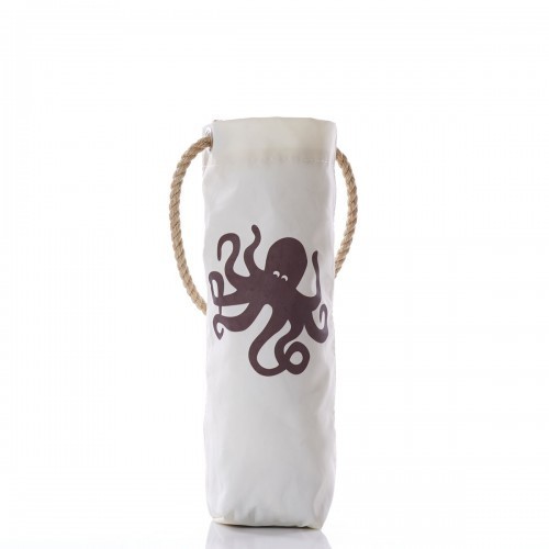 Octopus Print Wine Bag
