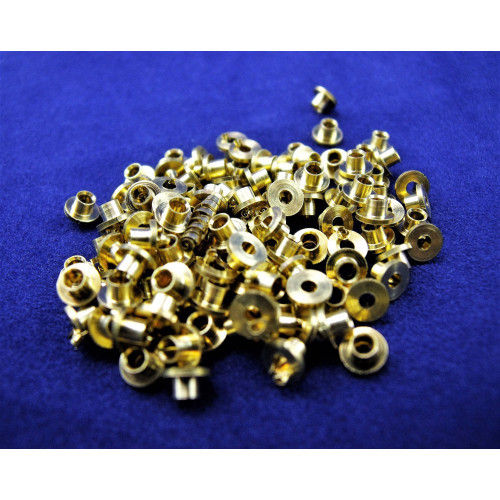 .063 100 pcs. brass solder-on retainers Sonic 1/16" 